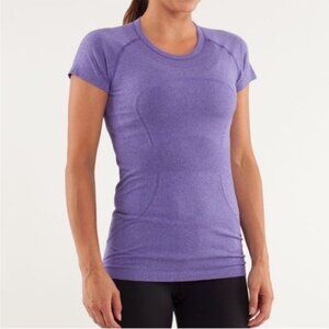 Lululemon Run: Swiftly Tech Short Sleeve Top Bruised Berry Size 6